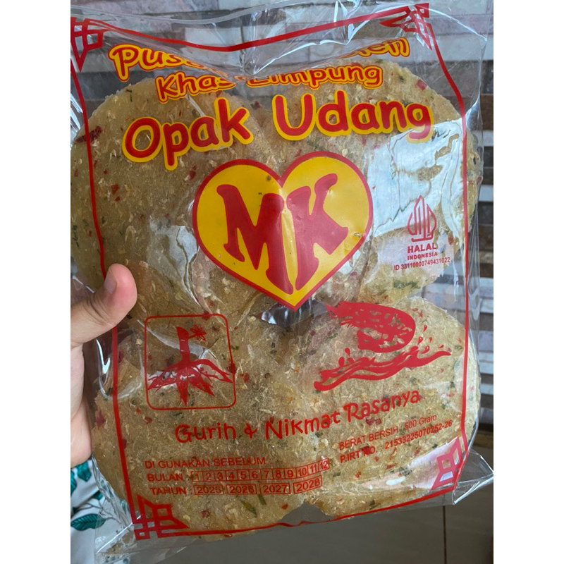 

Opak Udang Mentah Siap Goreng 500gr Termurah Khas Batang