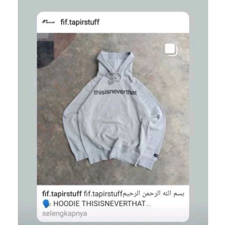 hoodie thisisneverthat