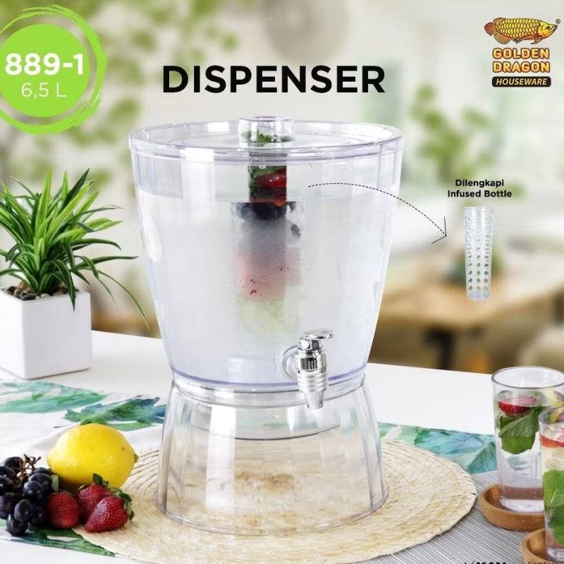 Golden Dragon Houseware Dispenser Set 6.5 lt (889-1)