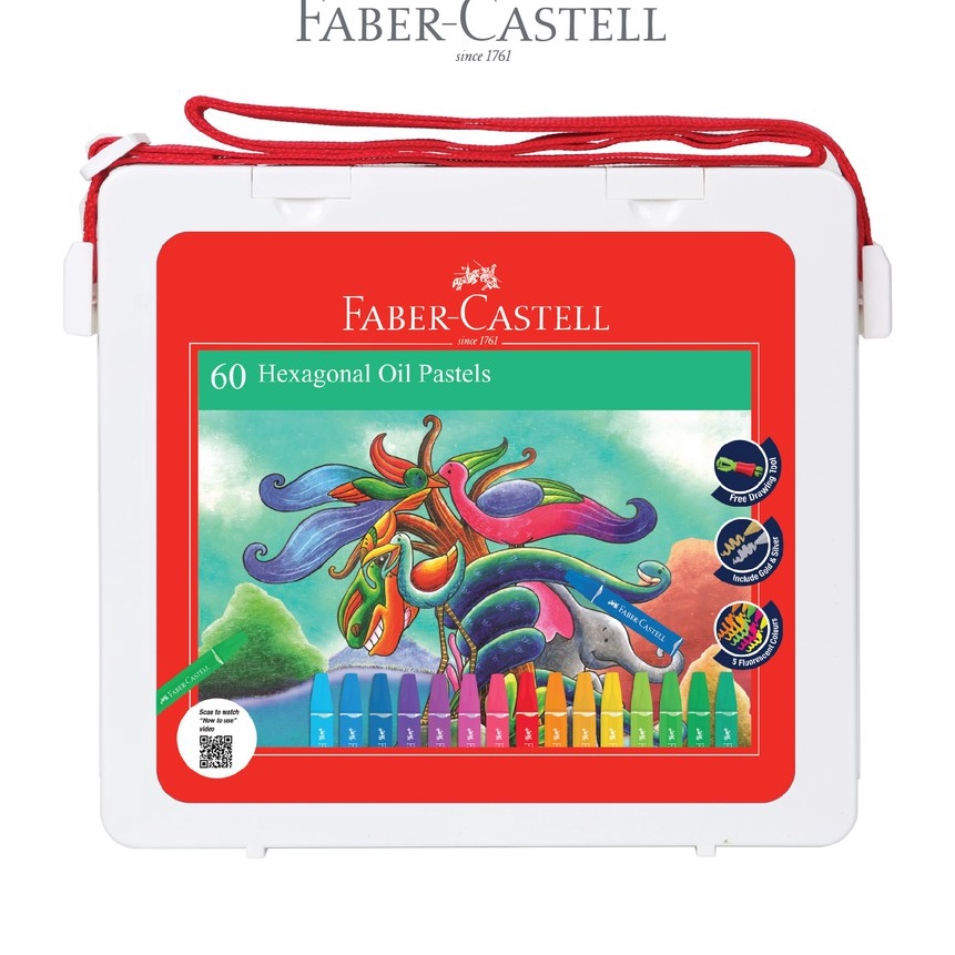 

Top FaberCastell Krayon Minyak Hexagonal Oil Pastel 6