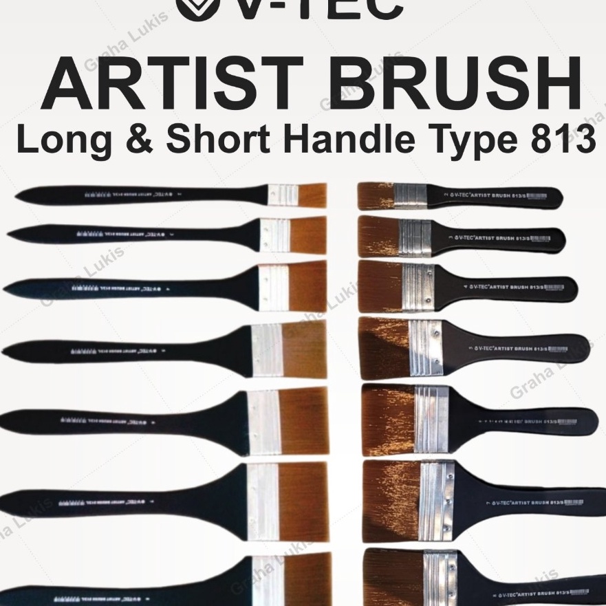 

Terkini VTEC Brush 813 Short Handle