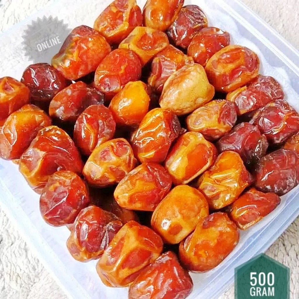 

Kurma sukari Premuim Kemasan 500 gram//kurma sukari madu 500 GR MANIS DAN LEGIT