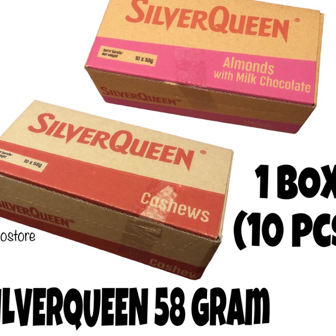 

Wah Sierqueen Cokelat Almond Cashew 55 Gram 1 BOX 1 PCS