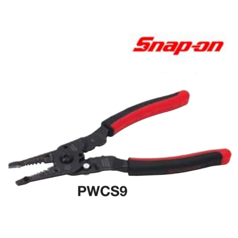 SNAP-ON Tools PWCS9 Wire Stripper Cutter Crimper Tang Potong Kabel 9 inch USA