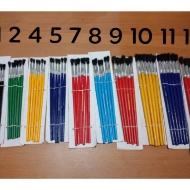 

Murah Kuas Lukis Pagoda No 3 per lusin 12 pcs