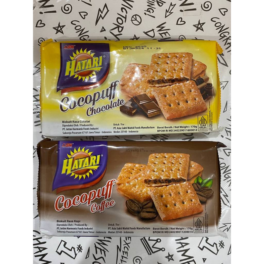 

Hatari Cocopuff 170gr