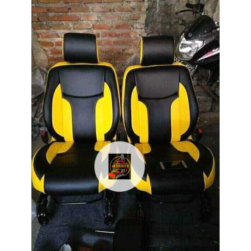 sarung jok mobil Toyota Hilux single cabin Hilux baru Triton motif variasi