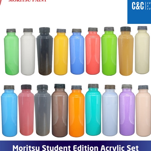 

KF7 Cat Akrilik Set Moritsu Acrylic Paint Student Edition 25ml
