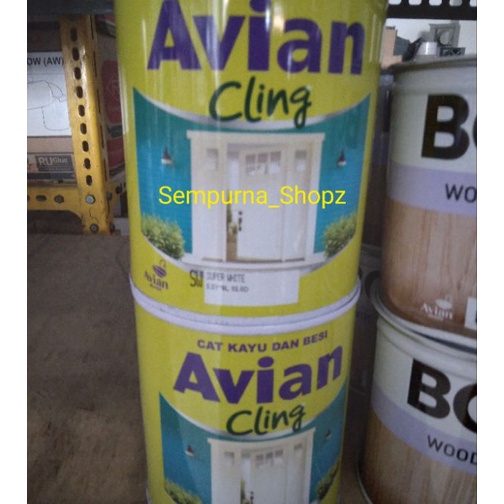 

Spesial Cat kayu dan besi Avian 85 L cat minyak avian brands