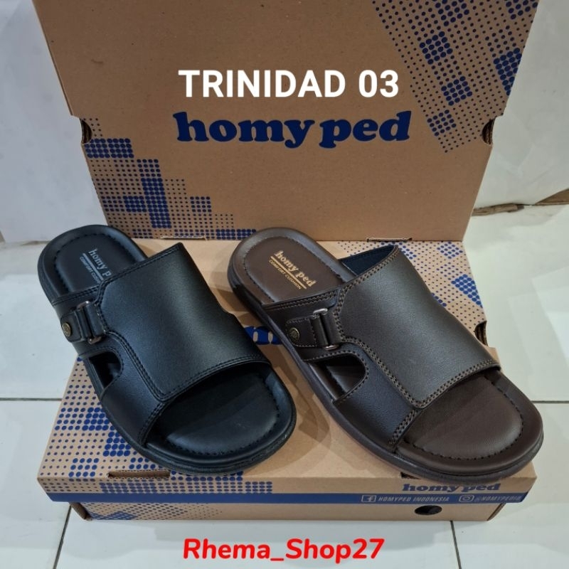 HOMYPED TRINIDAD 03 #TERBARU Sandal Slide Kokop Kasual Pria 100% ORI