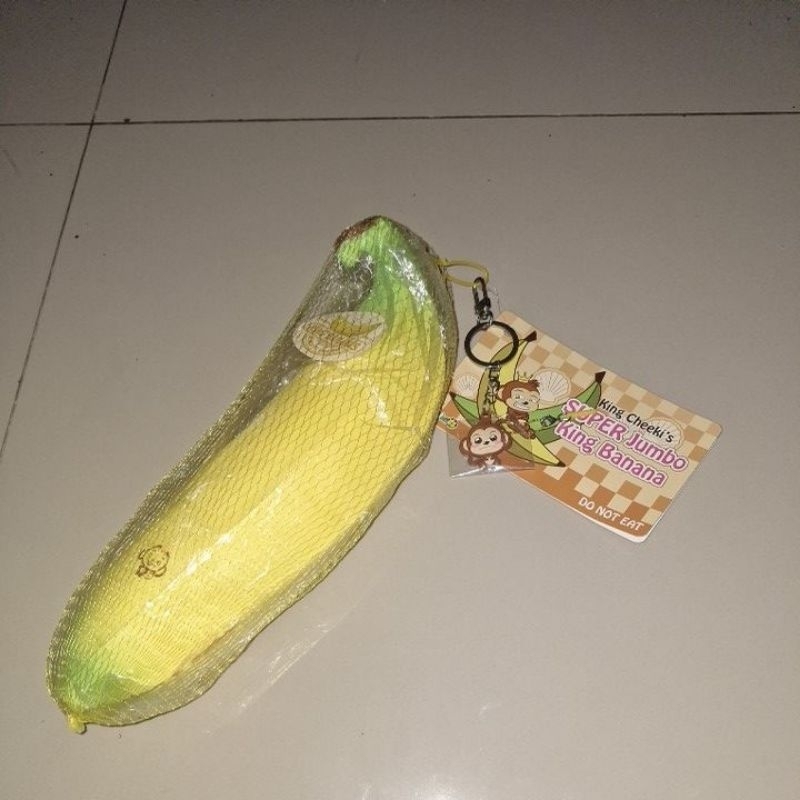 SUPER RARE PUNI MARU SUPER JUMBO BANANA CLEARANCE FLASHSALE SQUISHY MURAH