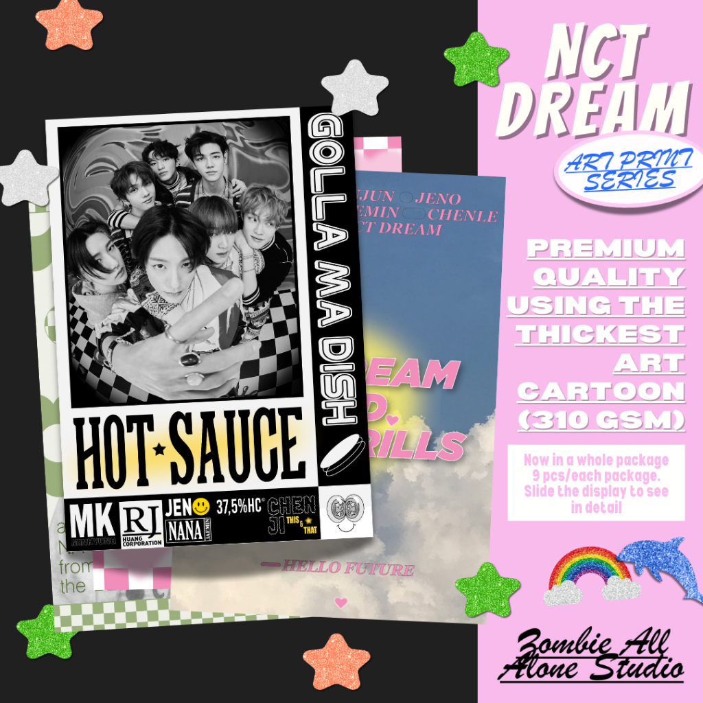 NCT DREAM Art Print/Walldecor/Poster