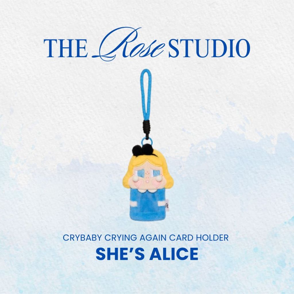 CRYBABY Crying Again Cardholder Lanyard POPMART Original | Cardholder Crybaby Popmart