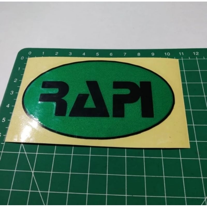 

stiker cutting rapi tempel