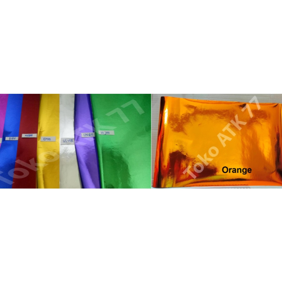 

HEMAT BESARBESARAN Sampul Buku Tulis Biru Emas Kuning Gold Hijau Merah Orange Oranye Pink Silver Perak Ungu 8 lembar READY STOCK