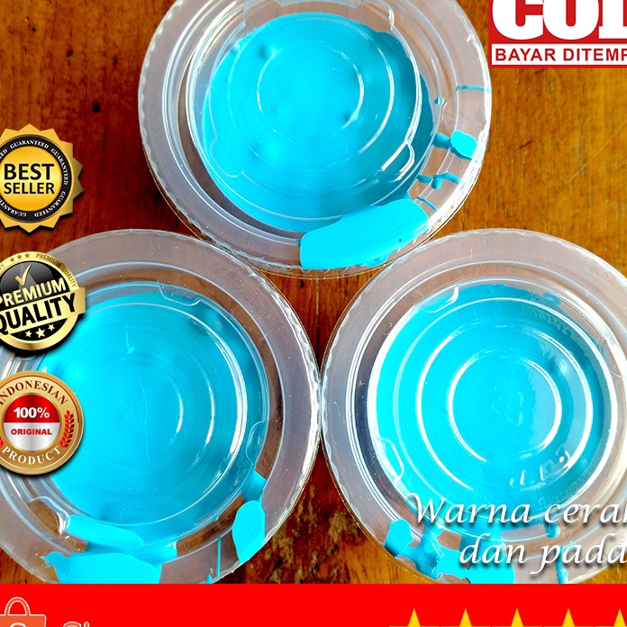 

KP8 CAT LAYANGAN WARNA BIRU MUDA CERAH LHT COLORS VARNISH CAT OFFSET