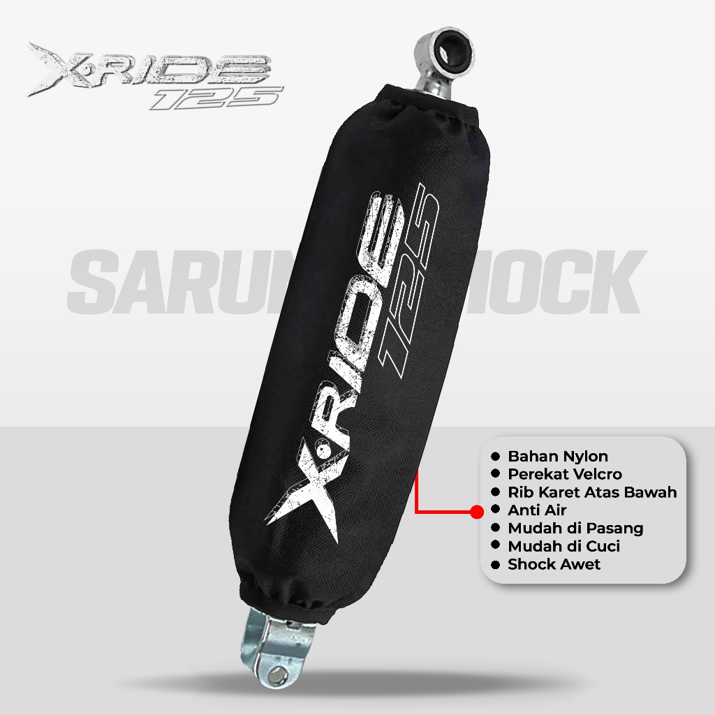 Sarung Cover Shock Yamaha Xride 125