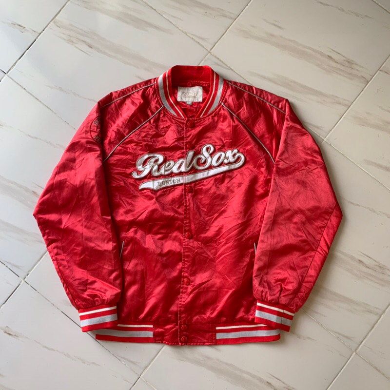 Varsity Satin MLB Redsox second