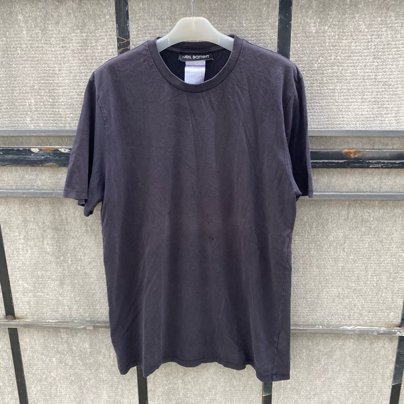 kaos neil barrett travel slimfit dark navy authentic