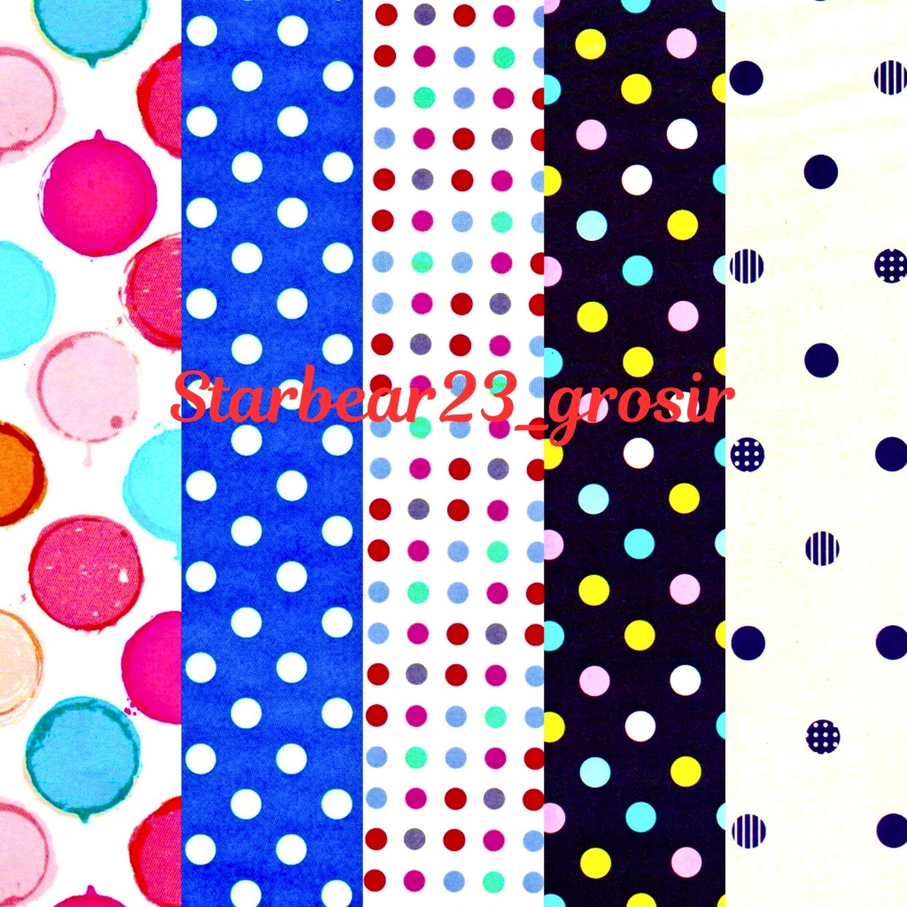 

Kertas kado Jumbo Colors Polkadot Sansanwawa