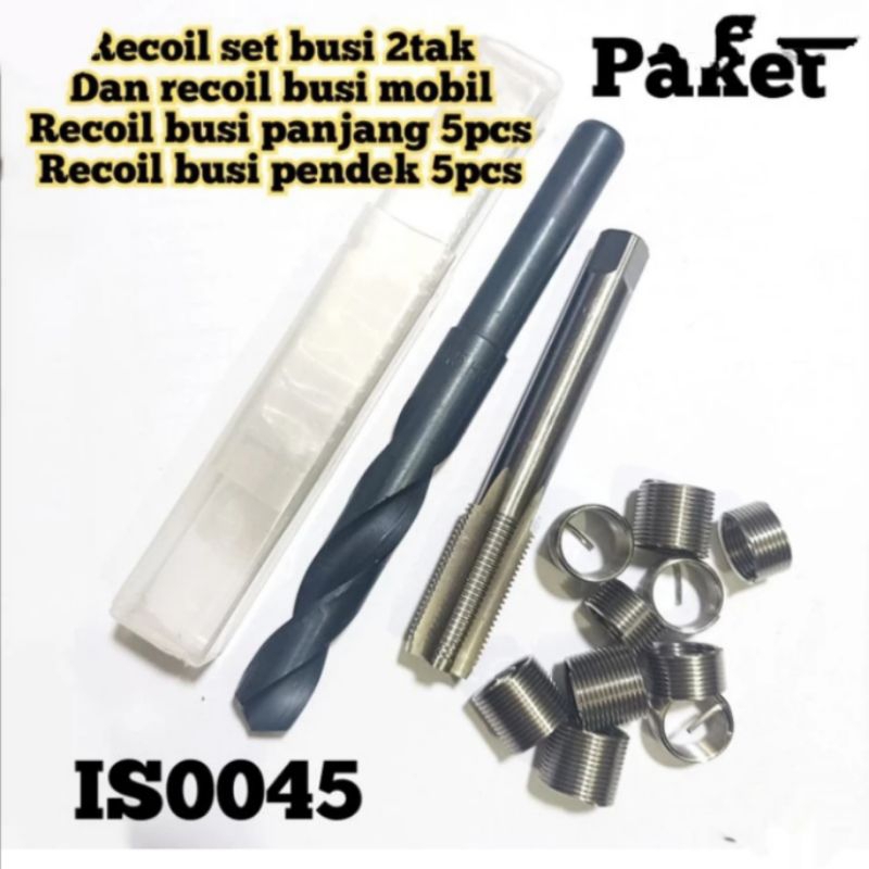 recoil set recoil busi 2tak recoil busi mobil recoil busi panjang dan pendek m14x1.25