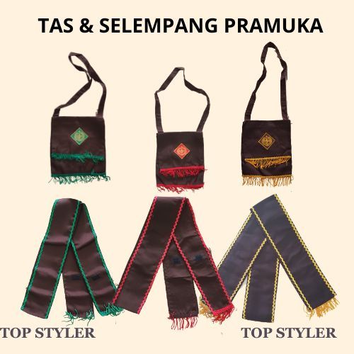 PERLENGKAPAN PRAMUKA TAS DAN SELEMPANG PRAMUKA