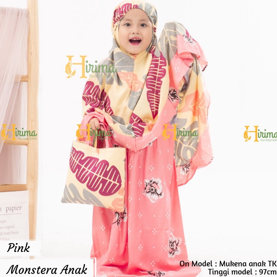 Menarik Mukenah Anak Bayi Balita hingga Remaja ABG Mukena Tanggung Rayon Adem