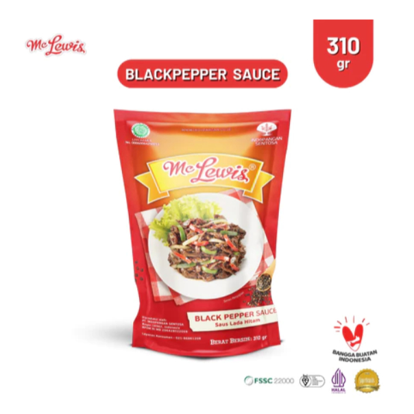 

Mc Lewis Blackpepper Sauce - 310g