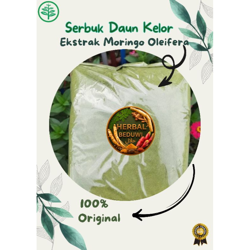 

Serbuk Daun Kelor 100 gram || 100% Original