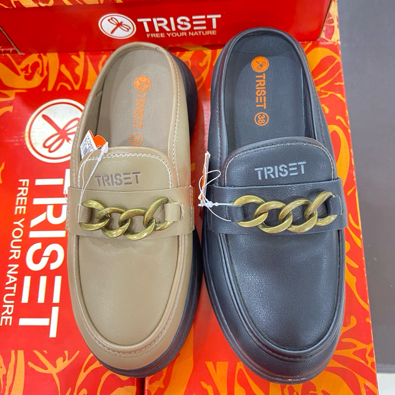 • TRISET • sepatu sandal wanita / sepatu selop bustong