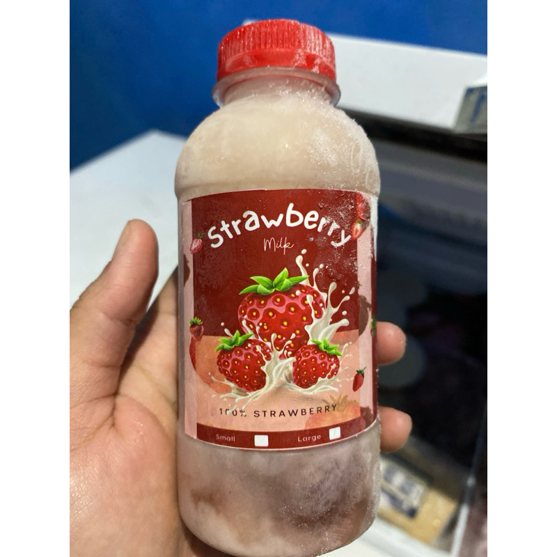 

Korean Stroberry Milk
