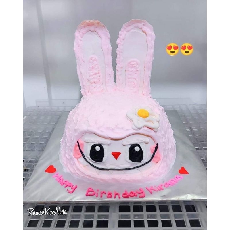 Kue Ultah Labubu, Kue Ulang Tahun Labubu, Kue Labuby Viral