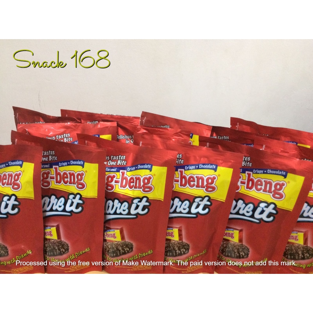 

Beng beng Share it pouch 95gr isi 10 bungkus @ 9,5 gr