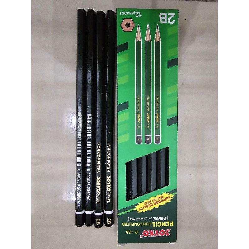 

Pensil Joyko 2B Hijau P-88 12Pcs