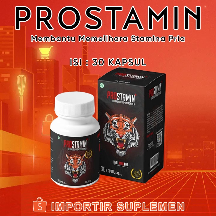 Prostamin Original Membantu Memelihara Stamina Pria Prostamin Kapsul Asli