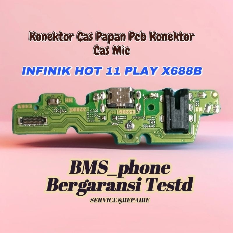 Konektor Cas Papan Pcb konektor Cas Mic Infinik Hot 11 Play X688B