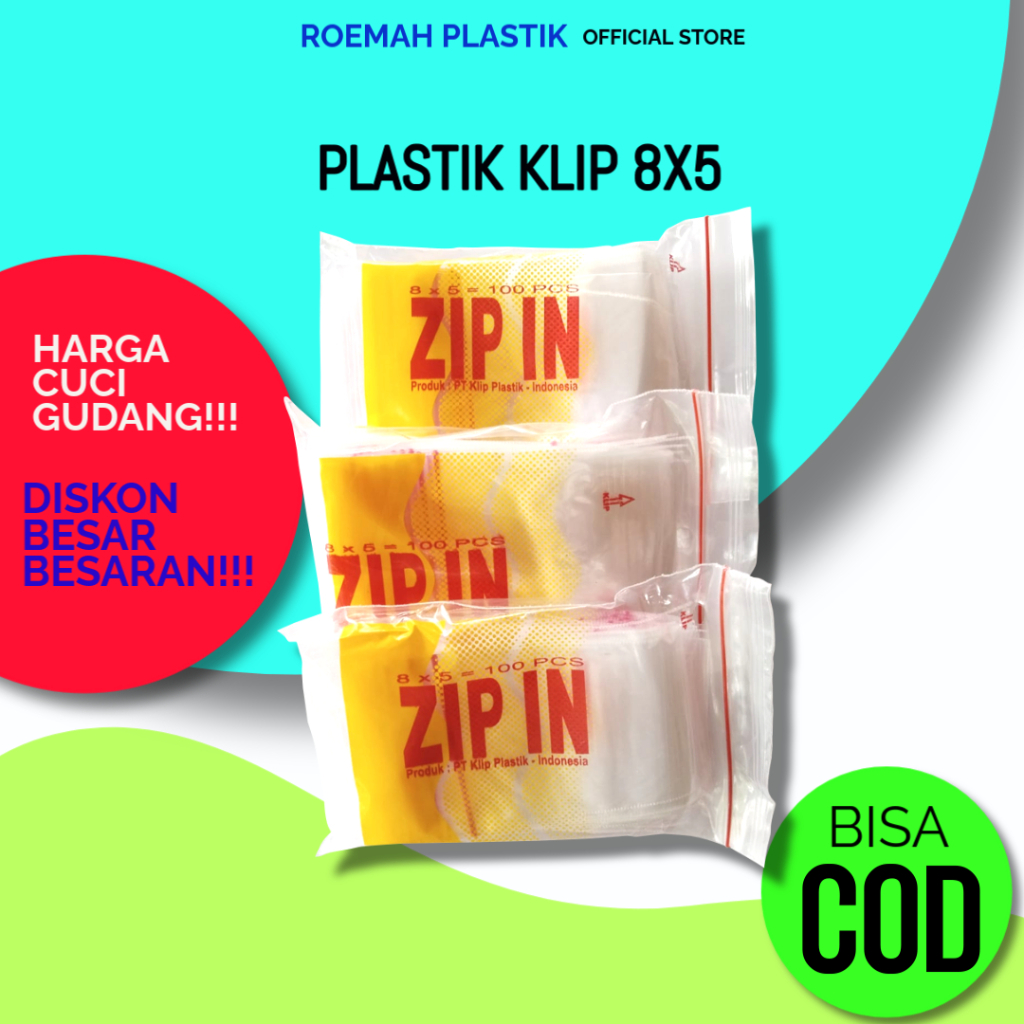 Plastik Klip Ziplock Kecil Untuk Jualan Snack