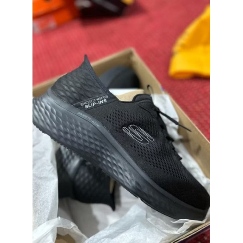 Skechers Lite Pro Primebase Slip On Man Full Black