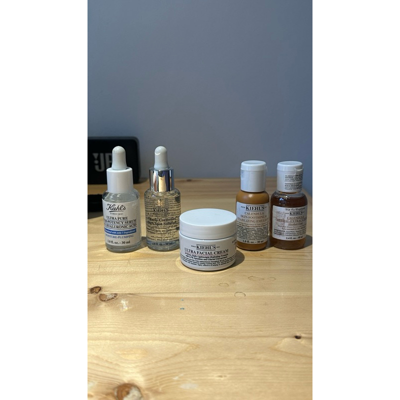 preloved serum toner cream emulsion kiehls