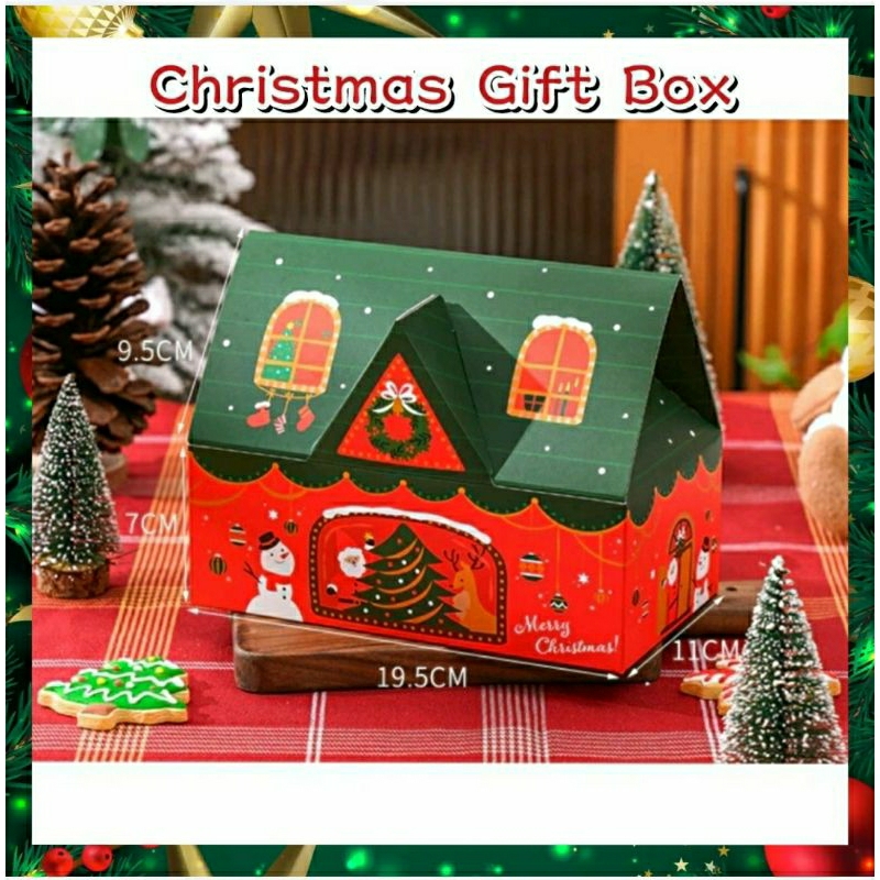 

Christmas Gift Box Christmas Cake Box Kue Natal Kotak Hampers Natal Dus Packaging Jar Toples Kue