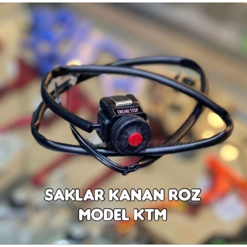 Saklar Universal ROZ switch KTM ROZ MODEL KTM Bisa untuk semua motor universal