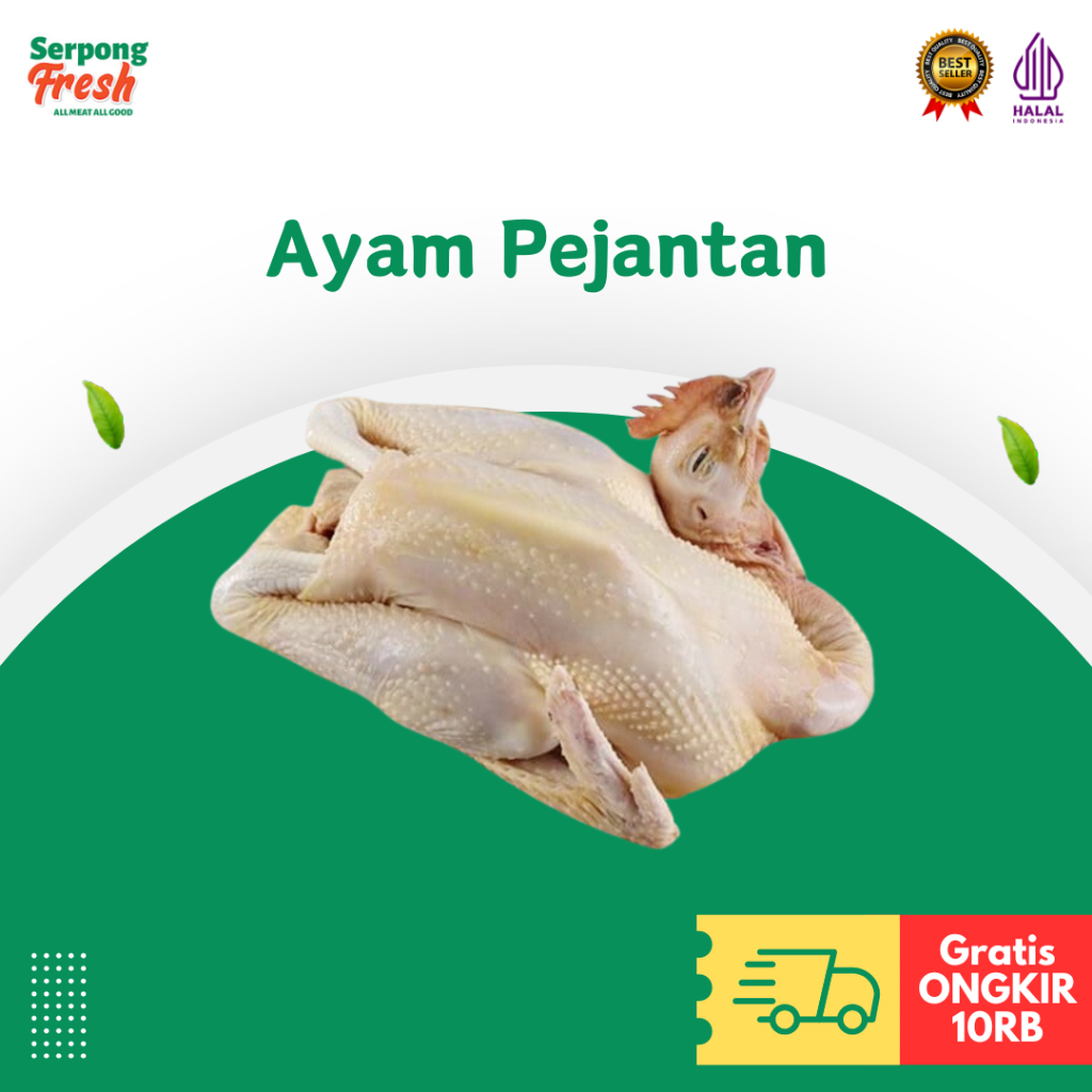 

Ayam Pejantan Utuh Frozen 0.5 - 0.9 kg