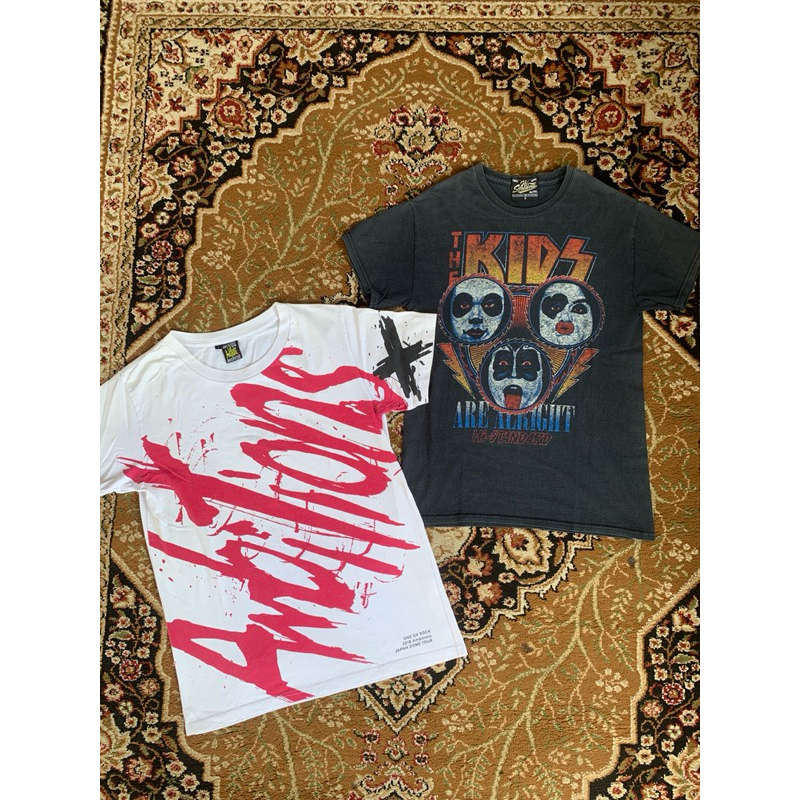 Hi standard vintage & One ok rock tour 2018 | Kaos band | Band jepang | Kaos band tour | Kaos band v