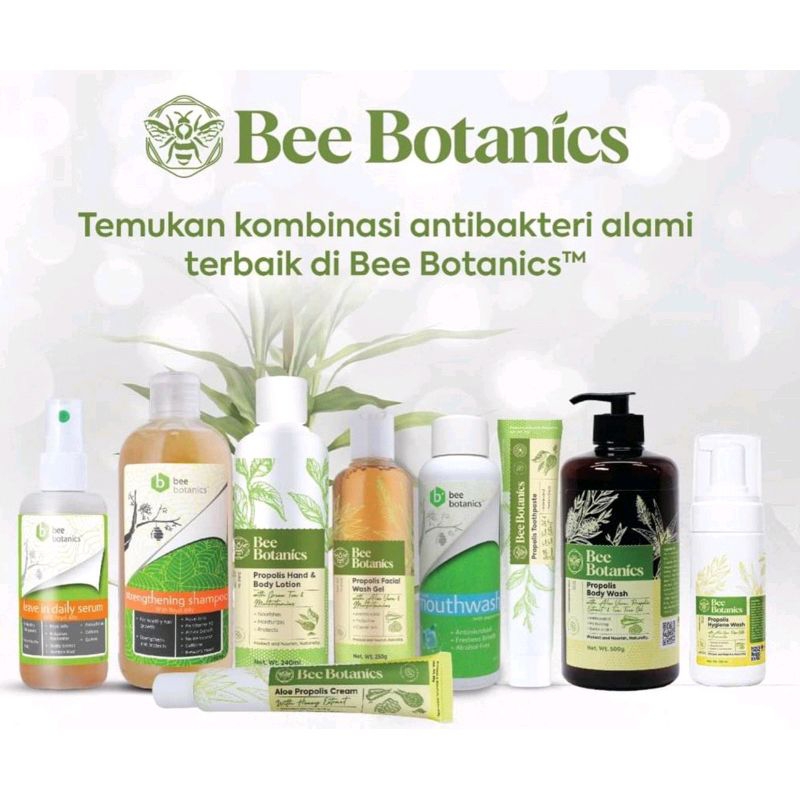 bee botanics shampoo, bee botanics serum rambut, bee botanics bio propolis cream, bee botanics facia