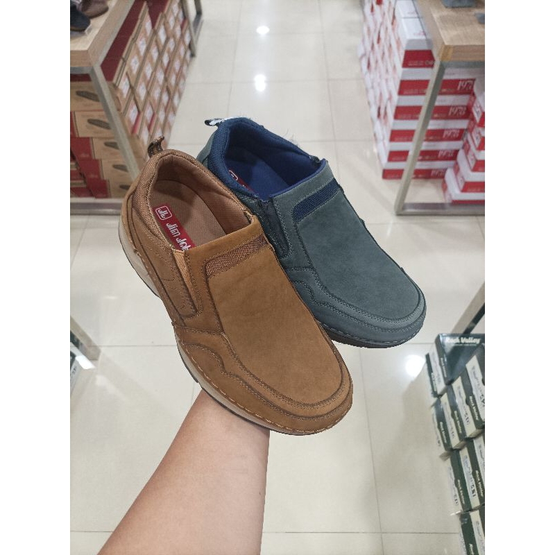 Sepatu Slip on kulit jim joker Mony