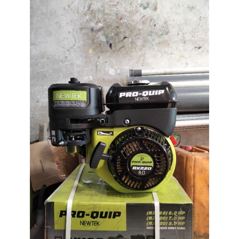 mesin penggerak pro quip usa Rx 220 8 hp