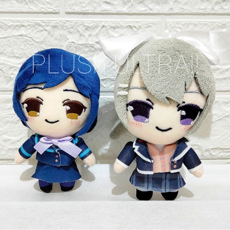 Shizuka Rin, Higuchi Kaede Nijisanji Vtuber [5 suara] Elektrik berfungsi Anime Plush Doll Keychain G
