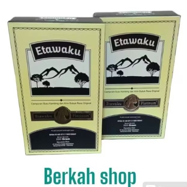 

ETAWAKU PLATINUM SUSU KAMBING BUBUK ORIGINAL 200gr