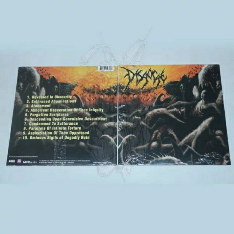 VINYL - DISGORGE - Parallels Of Infinite Torture