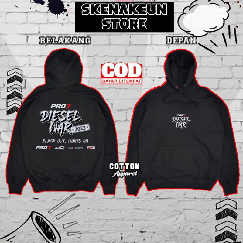 HOODIE DIESEL POWER DIESEL PRO7 HOODIE SWEATER DIESEL WAR SWEATER DIESEL PRO H7 TERBARU KEKINIAN